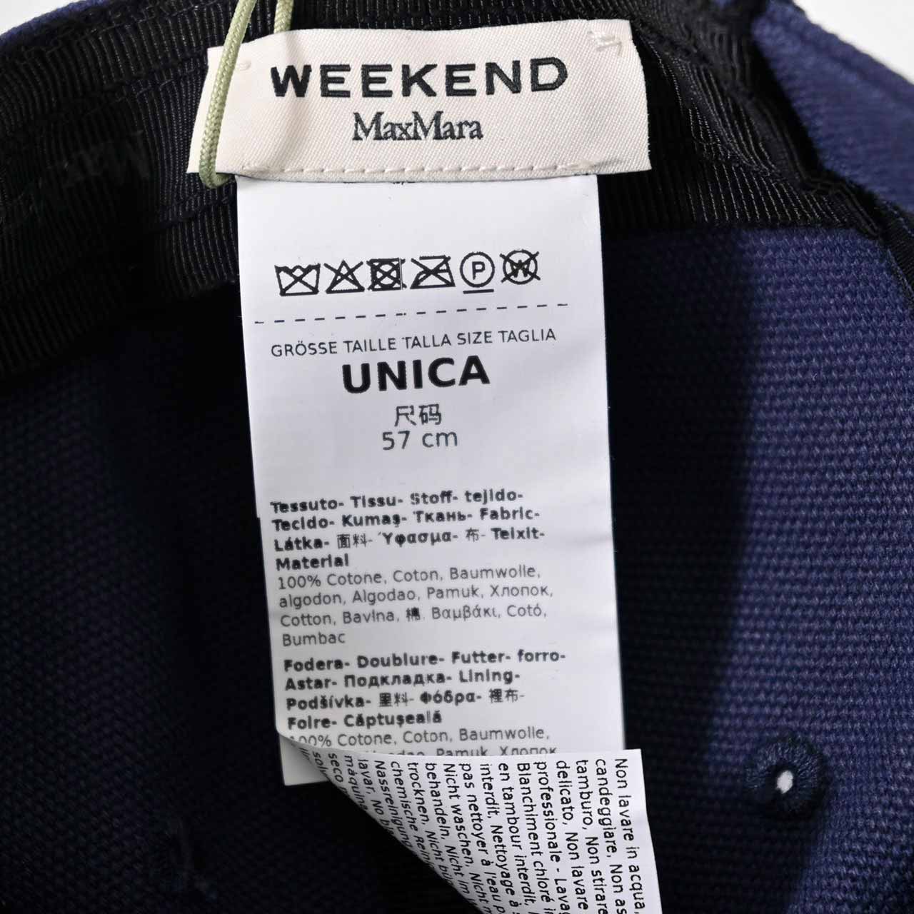 ウィークエンド マックスマーラ WEEKEND MAXMARA キャップ ELFI 5576014600 004 ネイビー レディース 2026AW 2026年秋冬新作