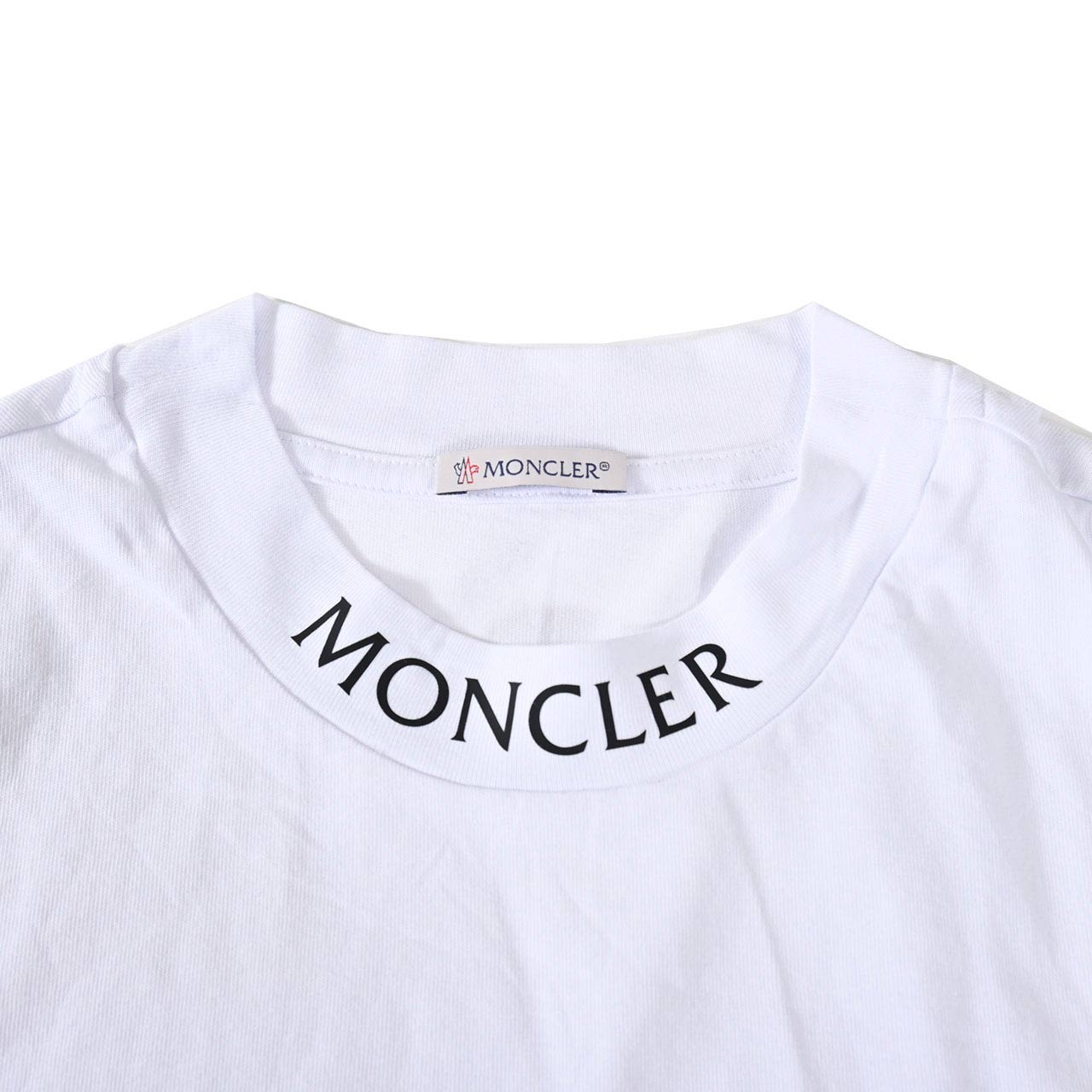 モンクレール MONCLER Tシャツ 8C00068 8390T 001 ホワイト メンズ