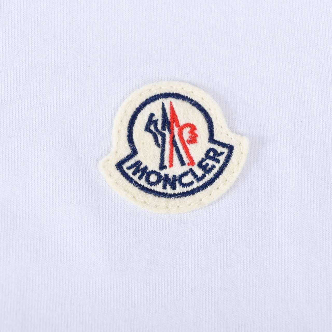 モンクレール MONCLER Tシャツ 8C00046 829H8 001 ホワイト メンズ