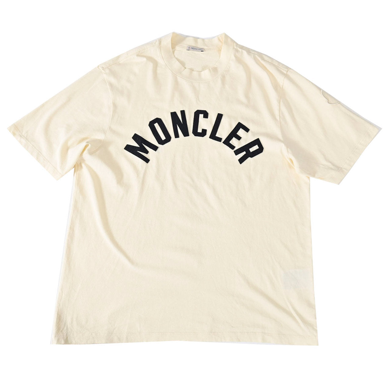 モンクレール MONCLER Tシャツ 8C00038 8390T 002 ベージュ メンズ