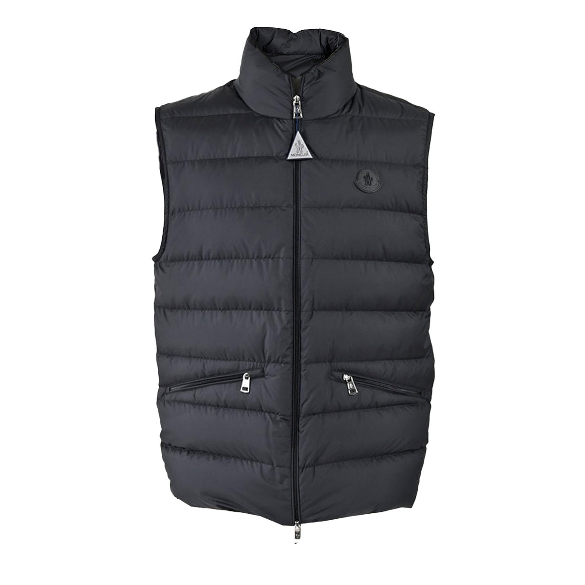 モンクレール MONCLER ダウンベスト LECHTAL L1091 1A00097 549SK 999 ブラック メンズ
