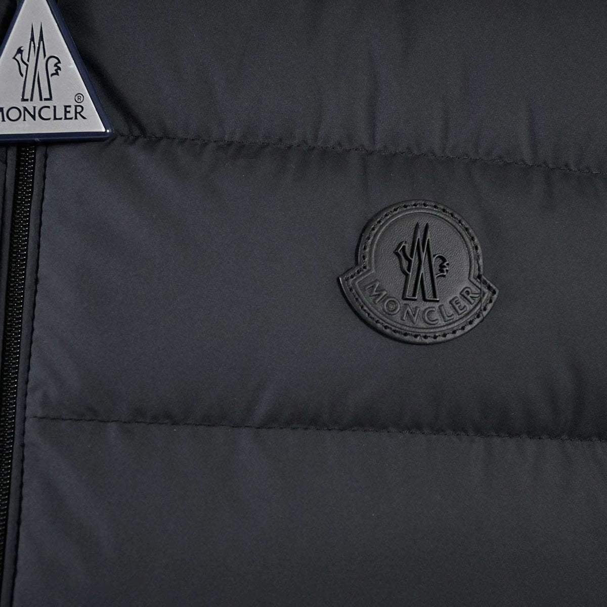 モンクレール MONCLER ダウンベスト LECHTAL L1091 1A00097 549SK 999 ブラック メンズ