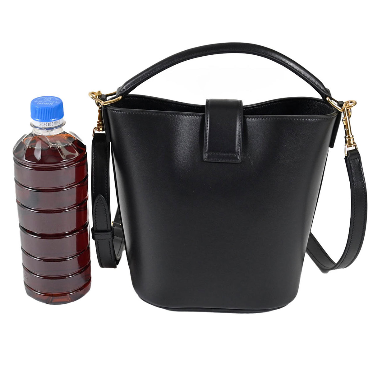 セリーヌ CELINE 2WAYバッグ SMALL BUCKET LOUISE 119173FX9 38NO ブラック レディース