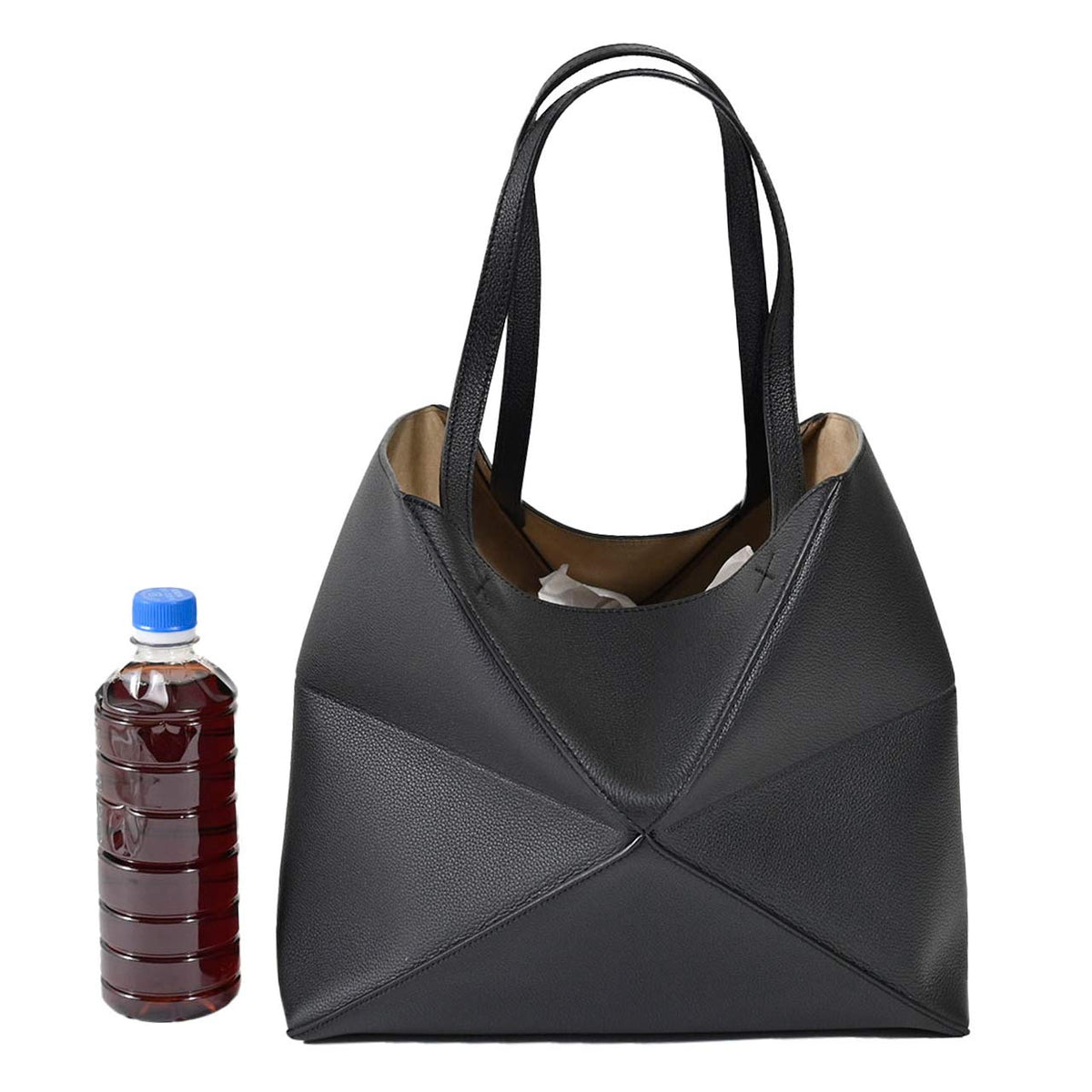 ロエベ LOEWE トートバッグ PUZZLE FOLD TOTE MEDIUM A779PEWX04 1100 ブラック レディース