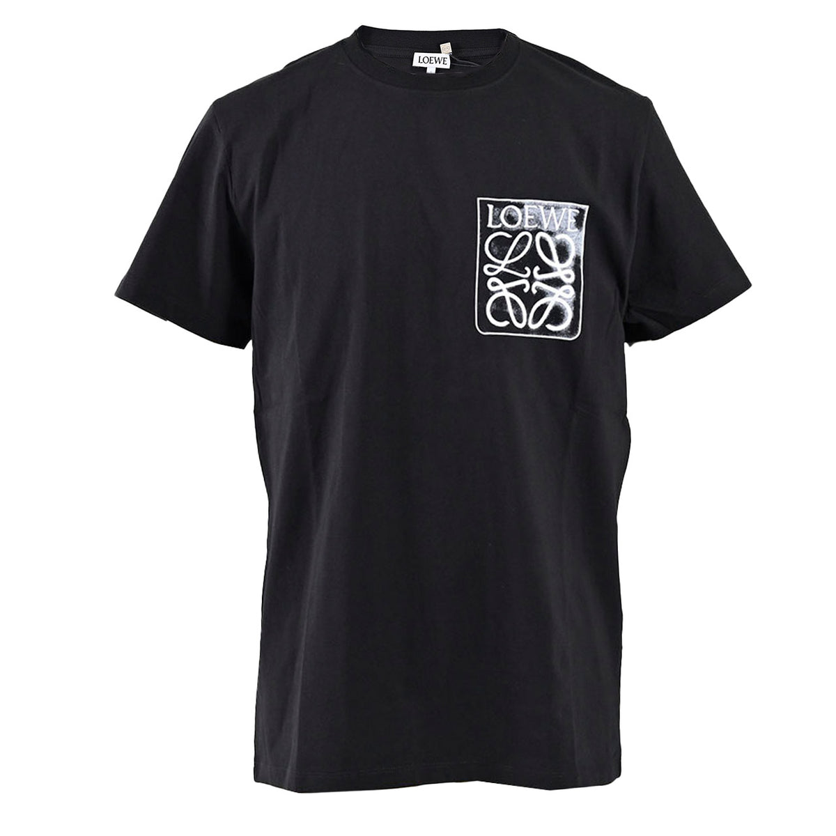 ロエベ LOEWE Tシャツ H526Y22X25 1100 ブラック メンズ