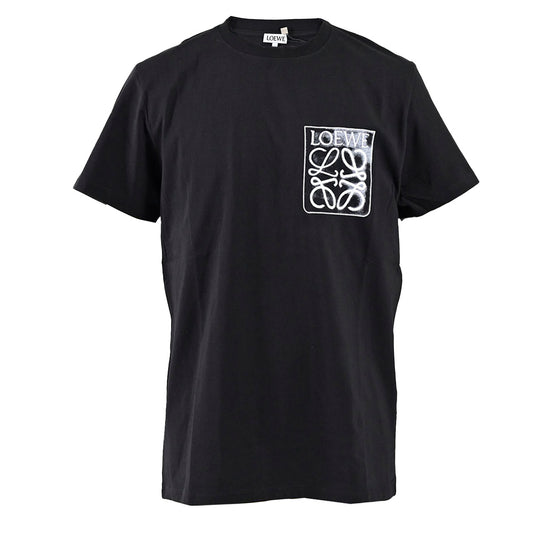 ロエベ LOEWE Tシャツ H526Y22X25 1100 ブラック メンズ
