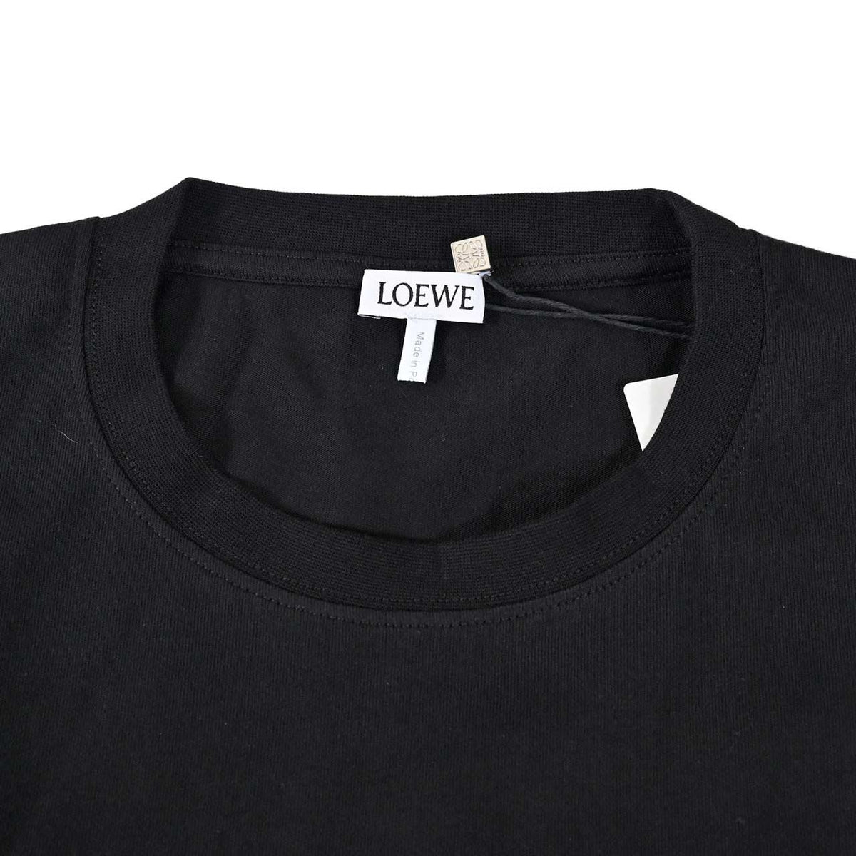 ロエベ LOEWE Tシャツ H526Y22X25 1100 ブラック メンズ