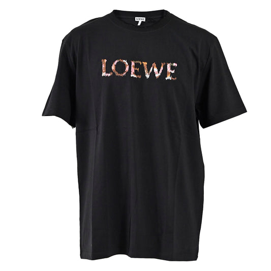 ロエベ LOEWE Tシャツ H526Y22XCM 1100 ブラック メンズ レディース