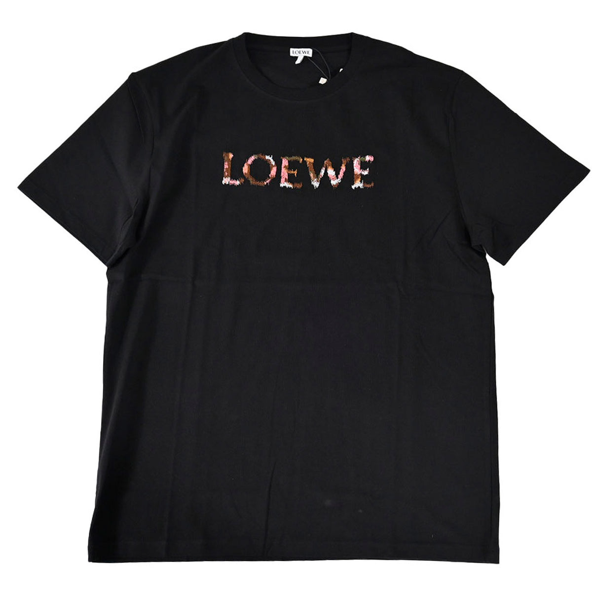 ロエベ LOEWE Tシャツ H526Y22XCM 1100 ブラック メンズ レディース
