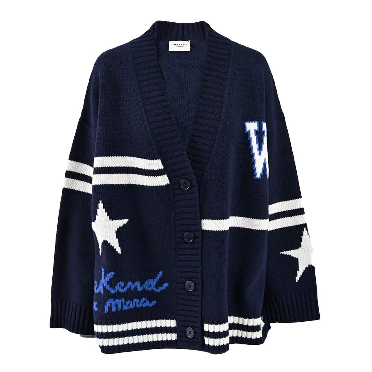 ウィークエンド マックスマーラ WEEKEND MAXMARA カーディガン BELGIO 5346072600 005 ネイビー レディース