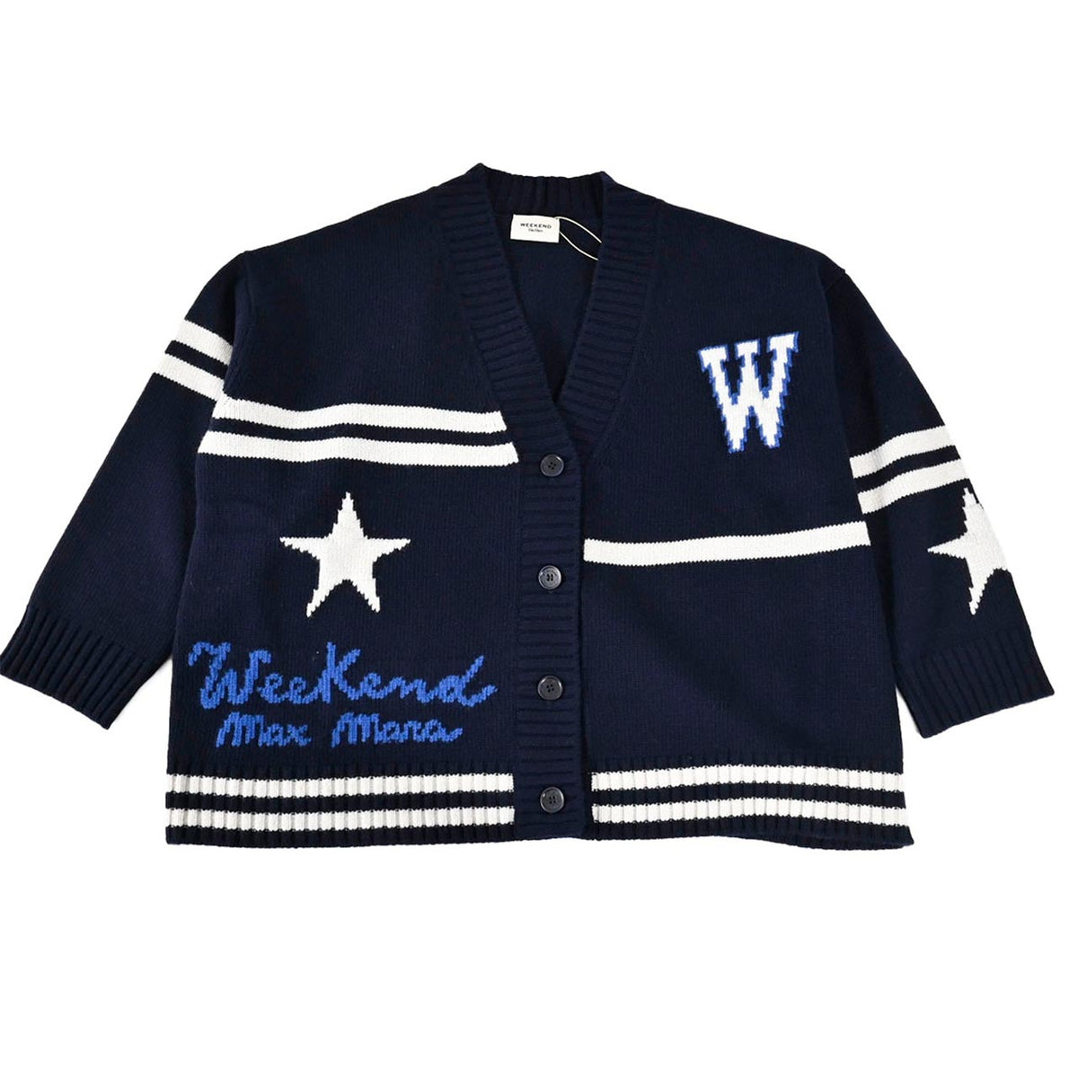ウィークエンド マックスマーラ WEEKEND MAXMARA カーディガン BELGIO 5346072600 005 ネイビー レディース