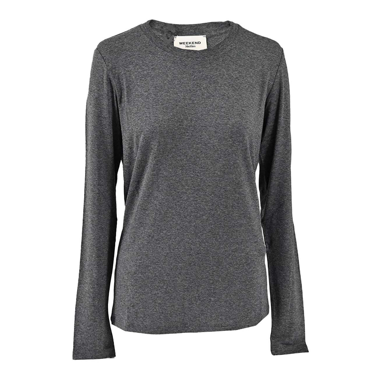 ウィークエンド マックスマーラ WEEKEND MAXMARA クルーネック長袖Ｔシャツ MULTIE 5946032600 006 グレー レディース