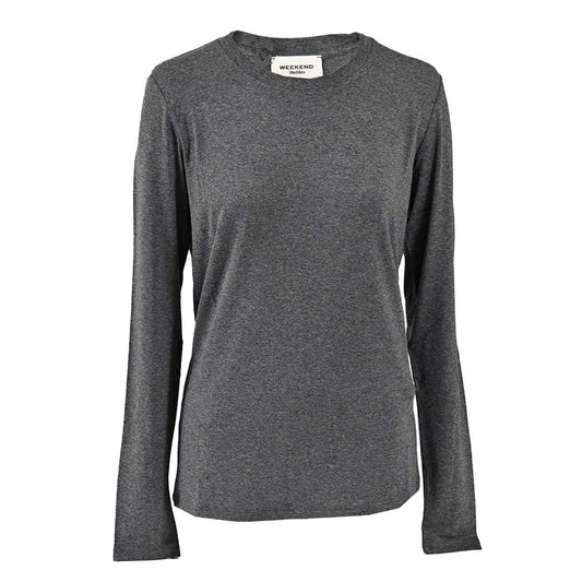 ウィークエンド マックスマーラ WEEKEND MAXMARA クルーネック長袖Ｔシャツ MULTIE 5946032600 006 グレー レディース