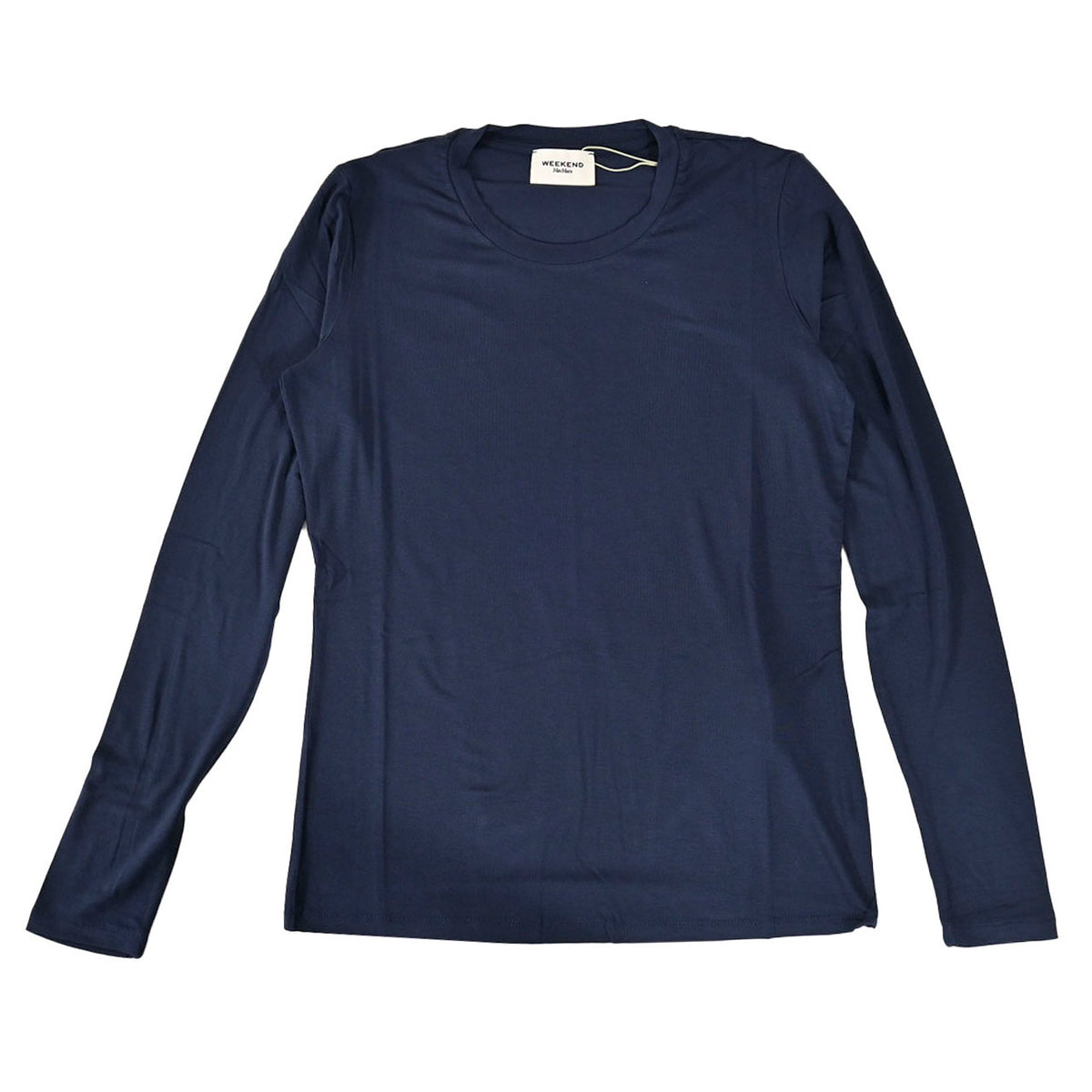 ウィークエンド マックスマーラ WEEKEND MAXMARA クルーネック長袖Ｔシャツ MULTIE 5946032600 003 ネイビー レディース