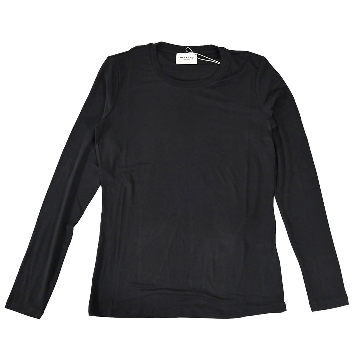 ウィークエンド マックスマーラ WEEKEND MAXMARA クルーネック長袖Ｔシャツ MULTIE 5946032600 004 ブラック レディース