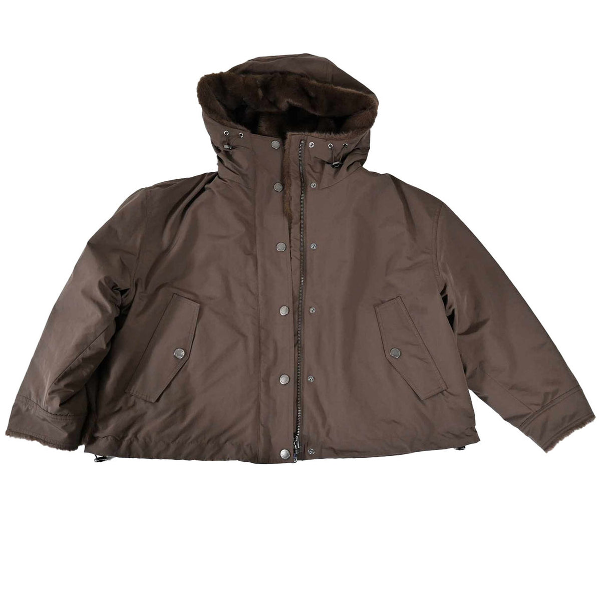 ウィークエンド マックスマーラ WEEKEND MAXMARA フード付きブルゾン ZANNA 5026012600 012 ブラウン レディース