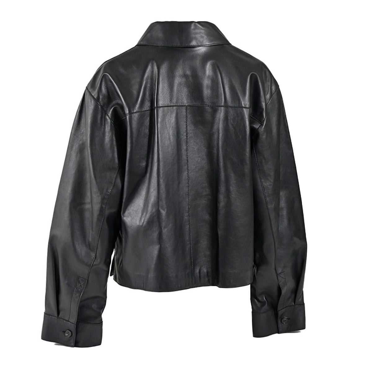 ウィークエンド マックスマーラ WEEKEND MAXMARA レザージャケット PIOVRA 5446021600 002 ブラック レディース