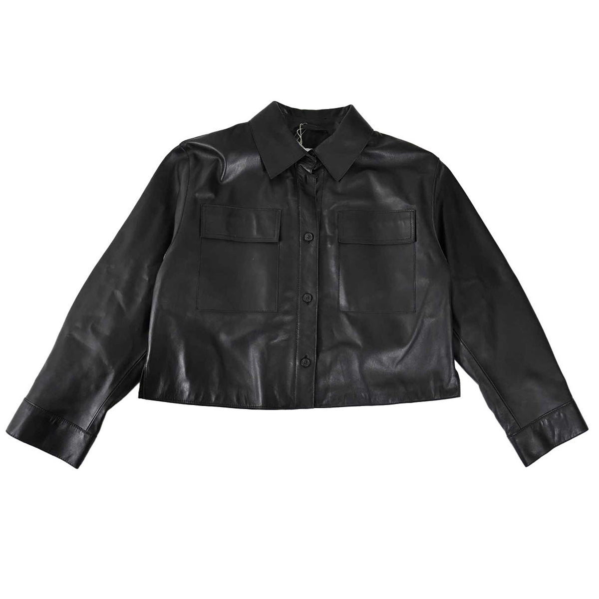 ウィークエンド マックスマーラ WEEKEND MAXMARA レザージャケット PIOVRA 5446021600 002 ブラック レディース