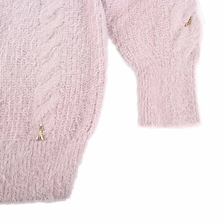 PATRIZIA PEPE Sweater 8M0709 A2UBM330 Reason for Sale Pink 