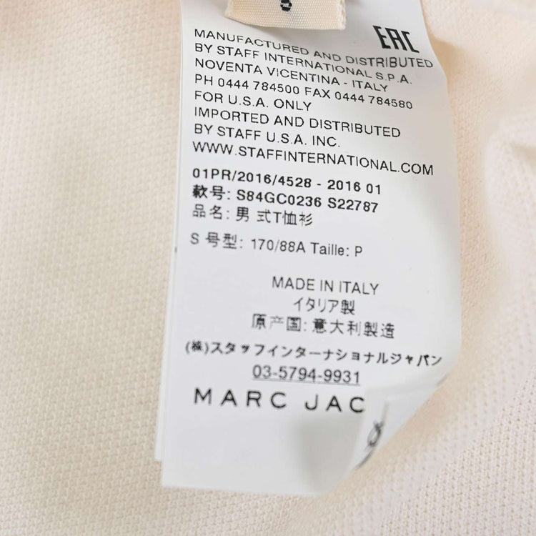 Marc Jacobs MARC JACOBS Polo 衫高爾夫 S84GC0236 Wakeari 灰白色