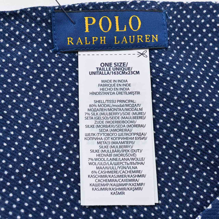 ポロ ラルフローレン POLO RALPHLAUREN ストール PS0010 433 ネイビー レディース