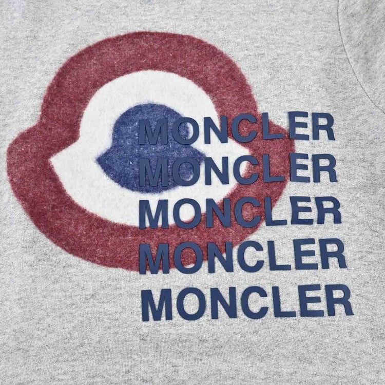 モンクレール MONCLER トレーナー 8021250 80972 910 グレー レディース 【ラスト1点 フリーサイズ】