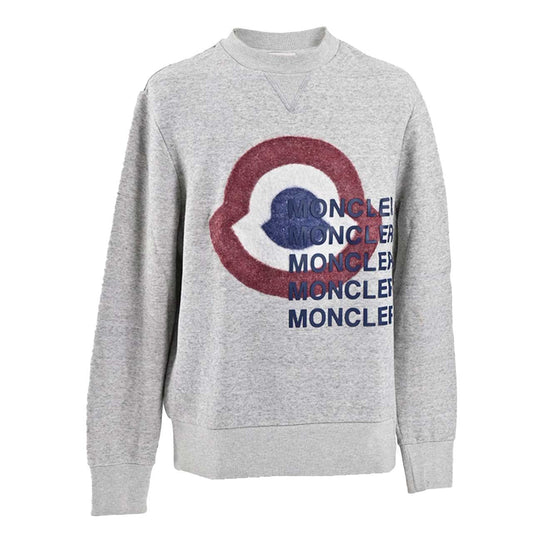 モンクレール MONCLER トレーナー 8021250 80972 910 グレー レディース 【ラスト1点 フリーサイズ】 ワケアリ