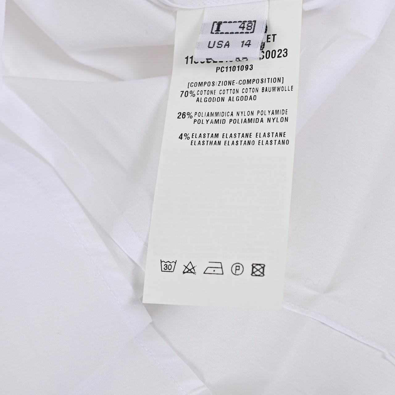 シェルビーノストリート SCERVINO STREET シャツ 11U SU221 ホワイト メンズ  ワケアリ 【新品 訳あり 返品交換不可】