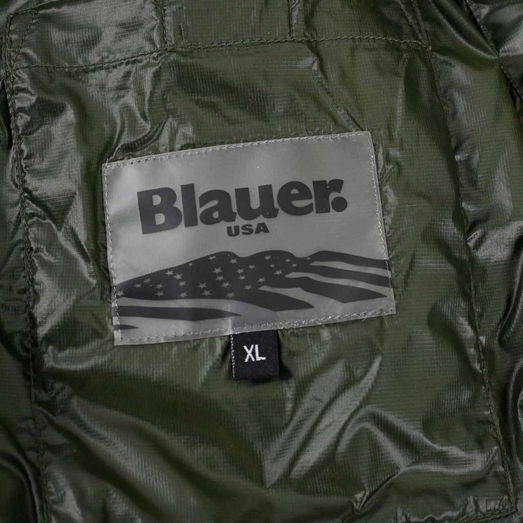 ブラウアー BLAUER ダウンコート  18WBLDK03023 04719 664 ワケアリ グリーン  レディース