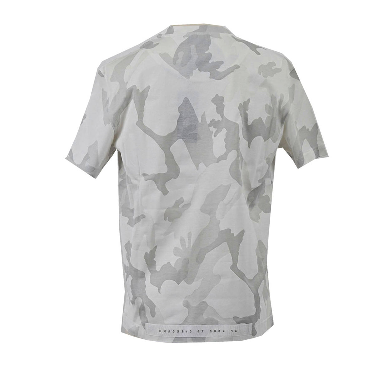 ドルチェ＆ガッバーナ DOLCE&GABBANA クルーネック半袖Ｔシャツ G8MN0Z G7YEC S9000 ワケアリ ホワイト メンズ レディース