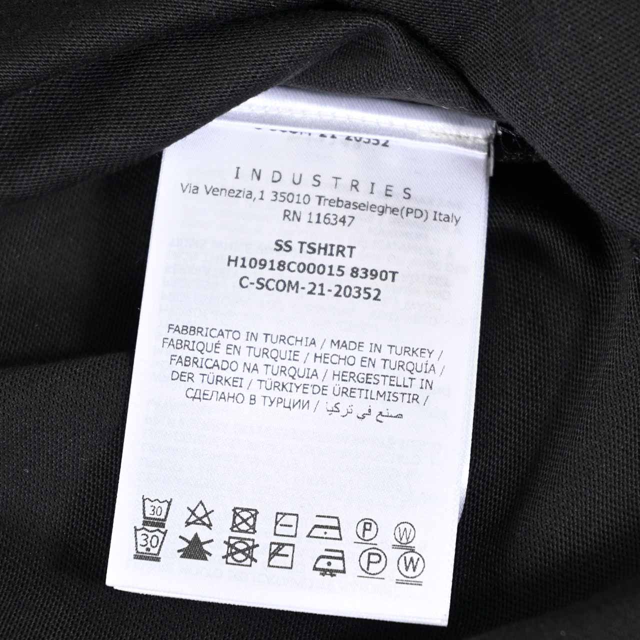 モンクレール MONCLER Tシャツ 8C00015 8390T 999 ワケアリ ブラック  メンズ