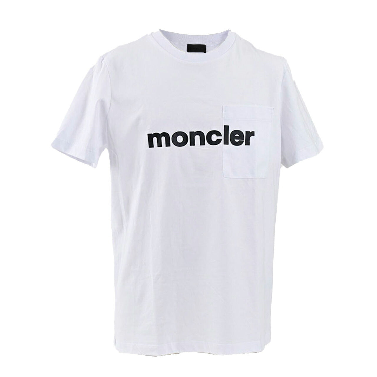 モンクレール MONCLER クルーネック半袖Ｔシャツ 8C00022　8390T　 001 ワケアリ ホワイトメンズ