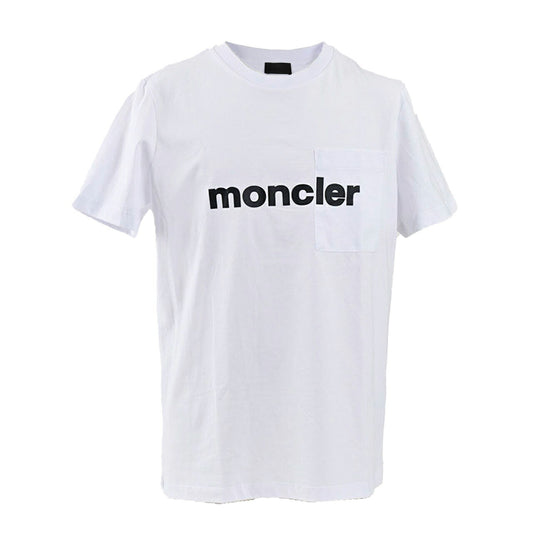 モンクレール MONCLER クルーネック半袖Ｔシャツ 8C00022　8390T　 001 ワケアリ ホワイトメンズ