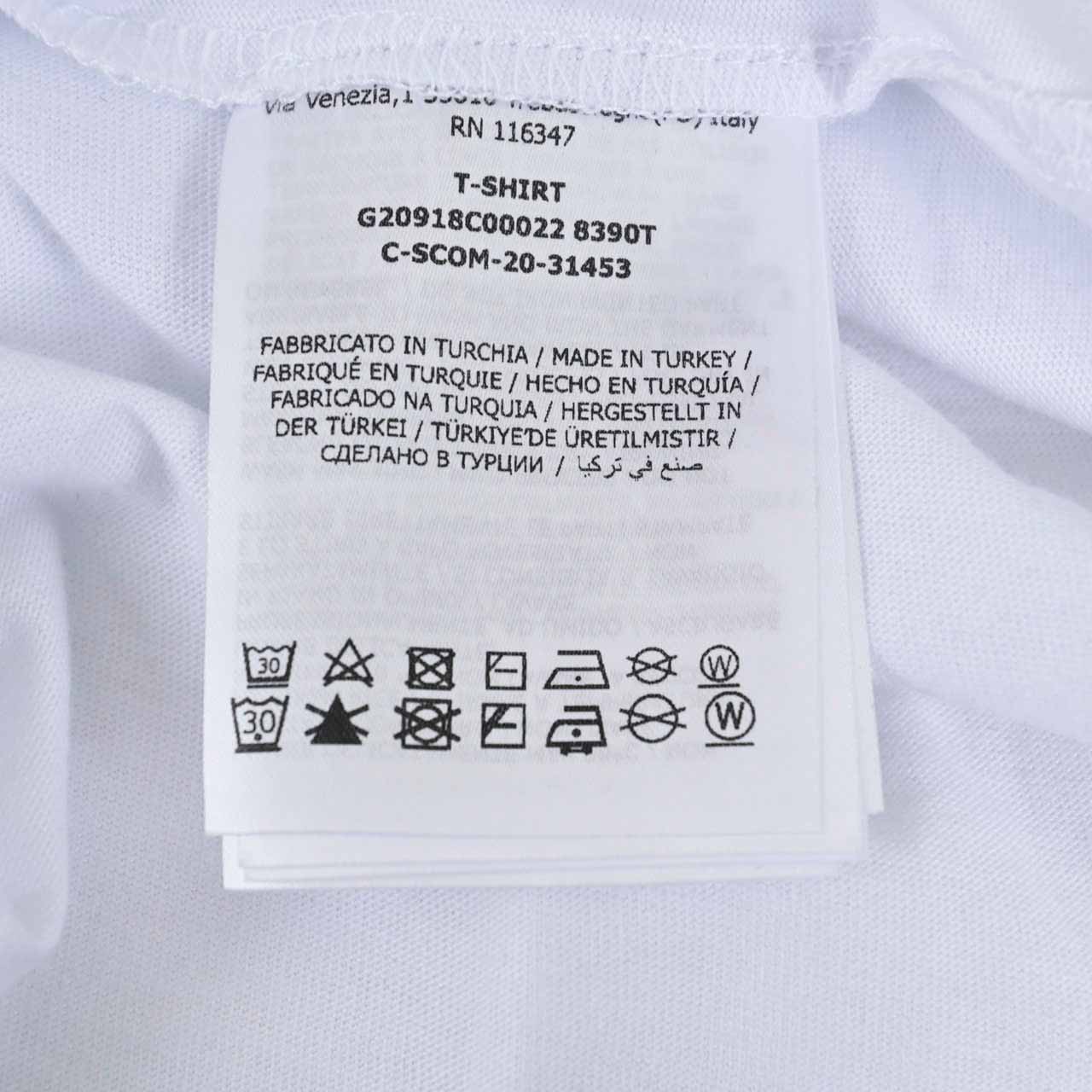 モンクレール MONCLER クルーネック半袖Ｔシャツ 8C00022　8390T　 001 ワケアリ ホワイトメンズ