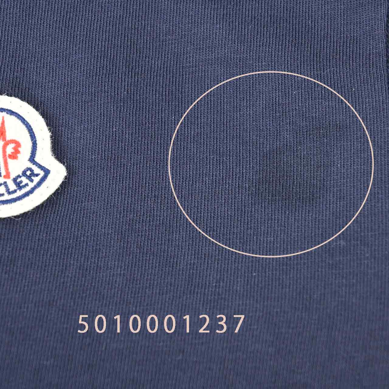 モンクレール MONCLER Tシャツ 8C00022 8390T 778 ワケアリ ネイビー  メンズ