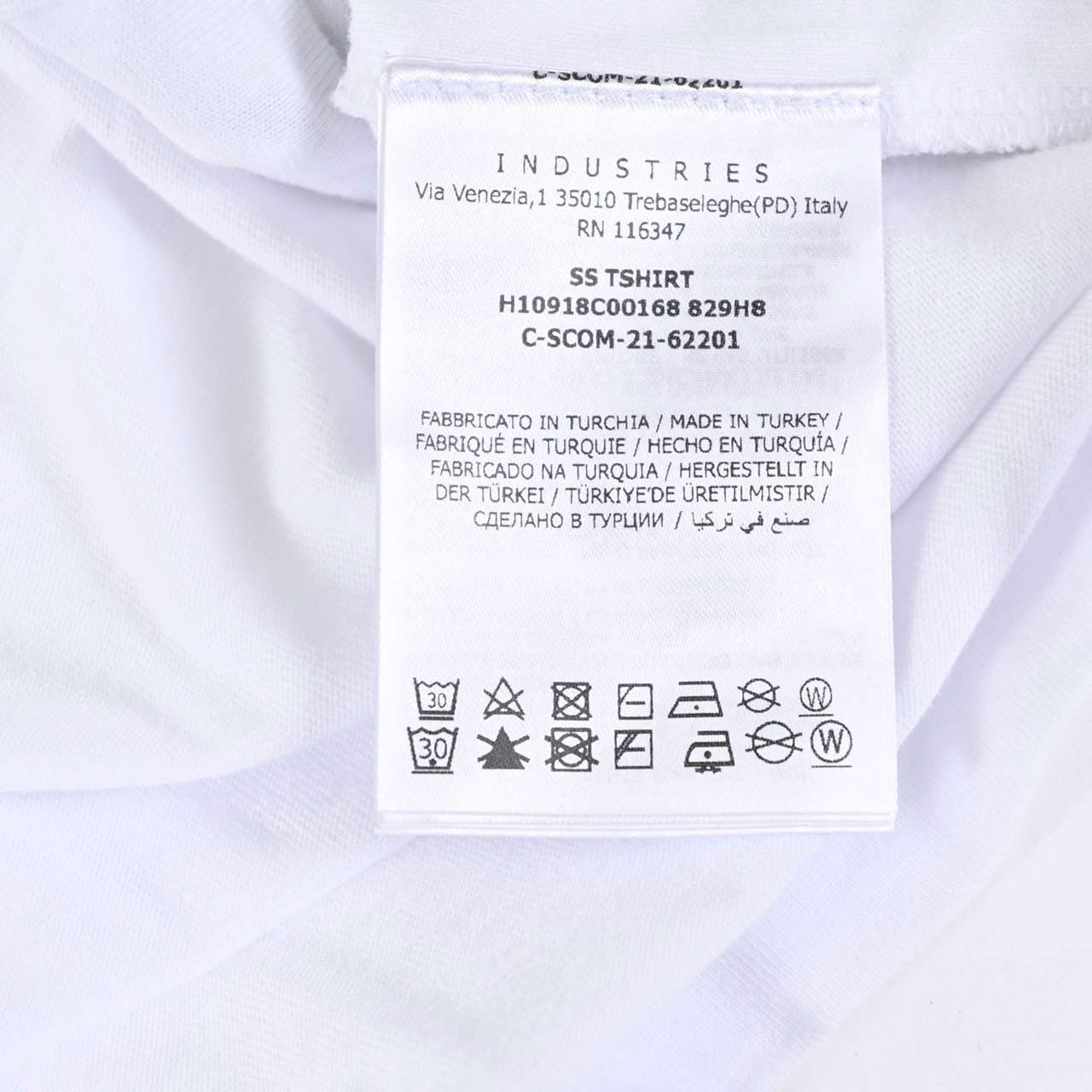 モンクレール MONCLER Tシャツ 8C00168 829H8 001 ワケアリ ホワイト メンズ