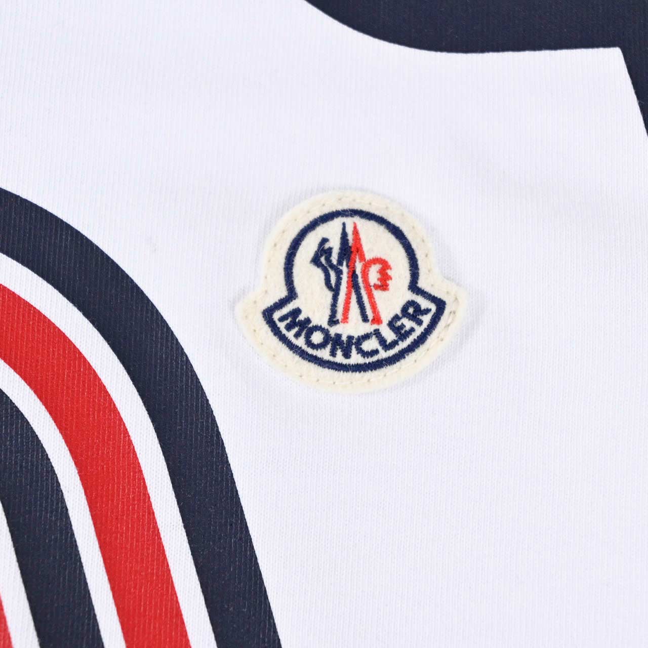 モンクレール MONCLER Tシャツ 8C01100 8390Y 001 ワケアリ ホワイト メンズ