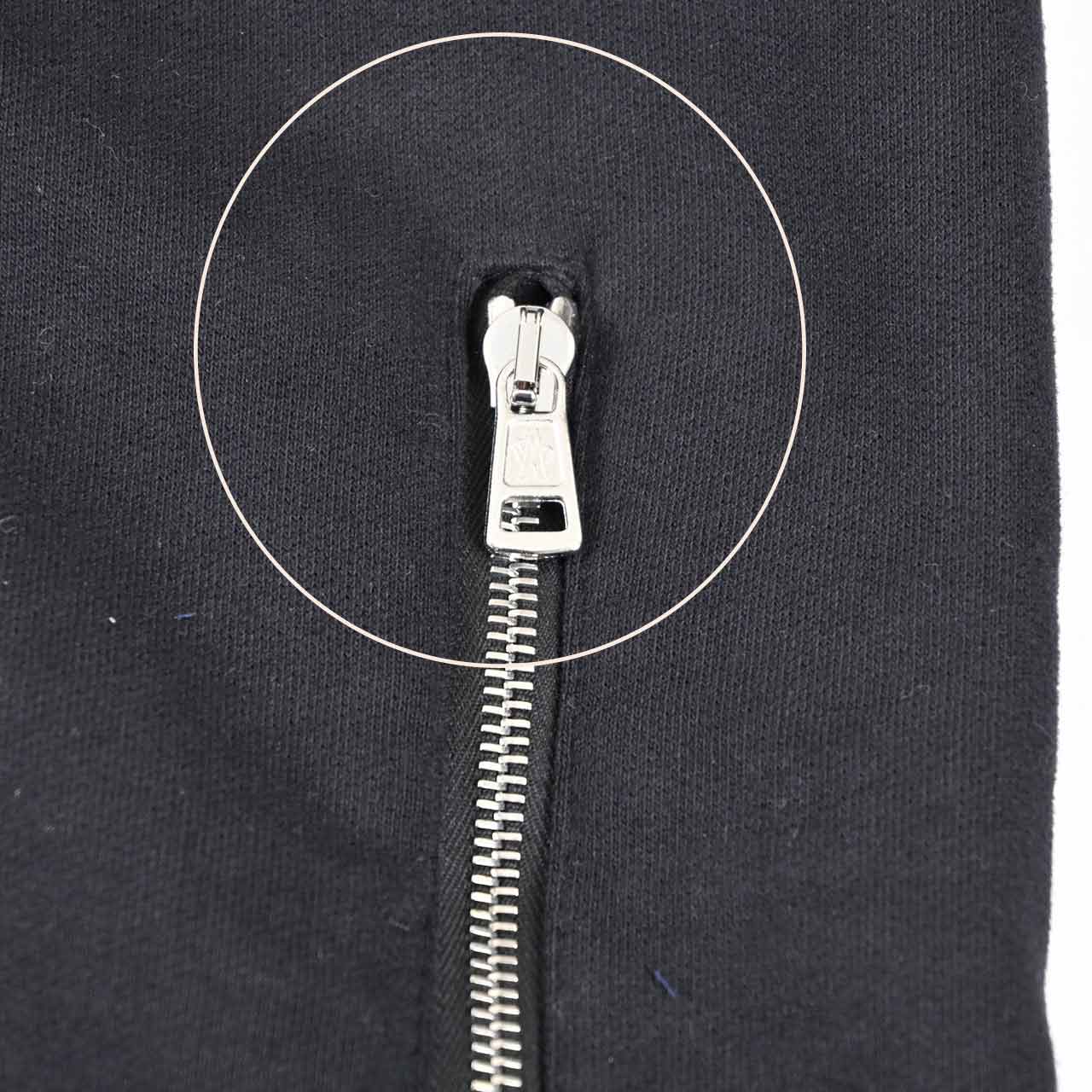 モンクレール MONCLER ジップアップパーカー 8G70300 V8101 999 ワケアリ ブラック メンズ