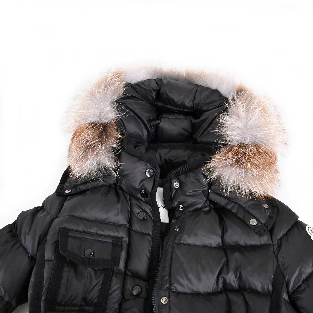 モンクレール MONCLER ダウンコート HERMIFUR 999 ワケアリ ブラック  レディース