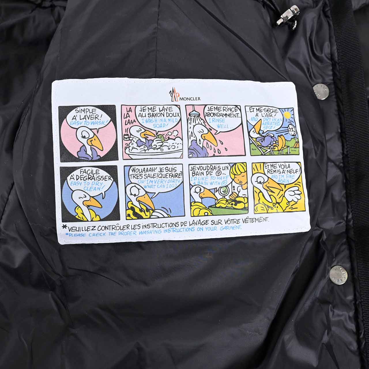 モンクレール MONCLER ダウンコート HERMIFUR 999 ワケアリ ブラック  レディース