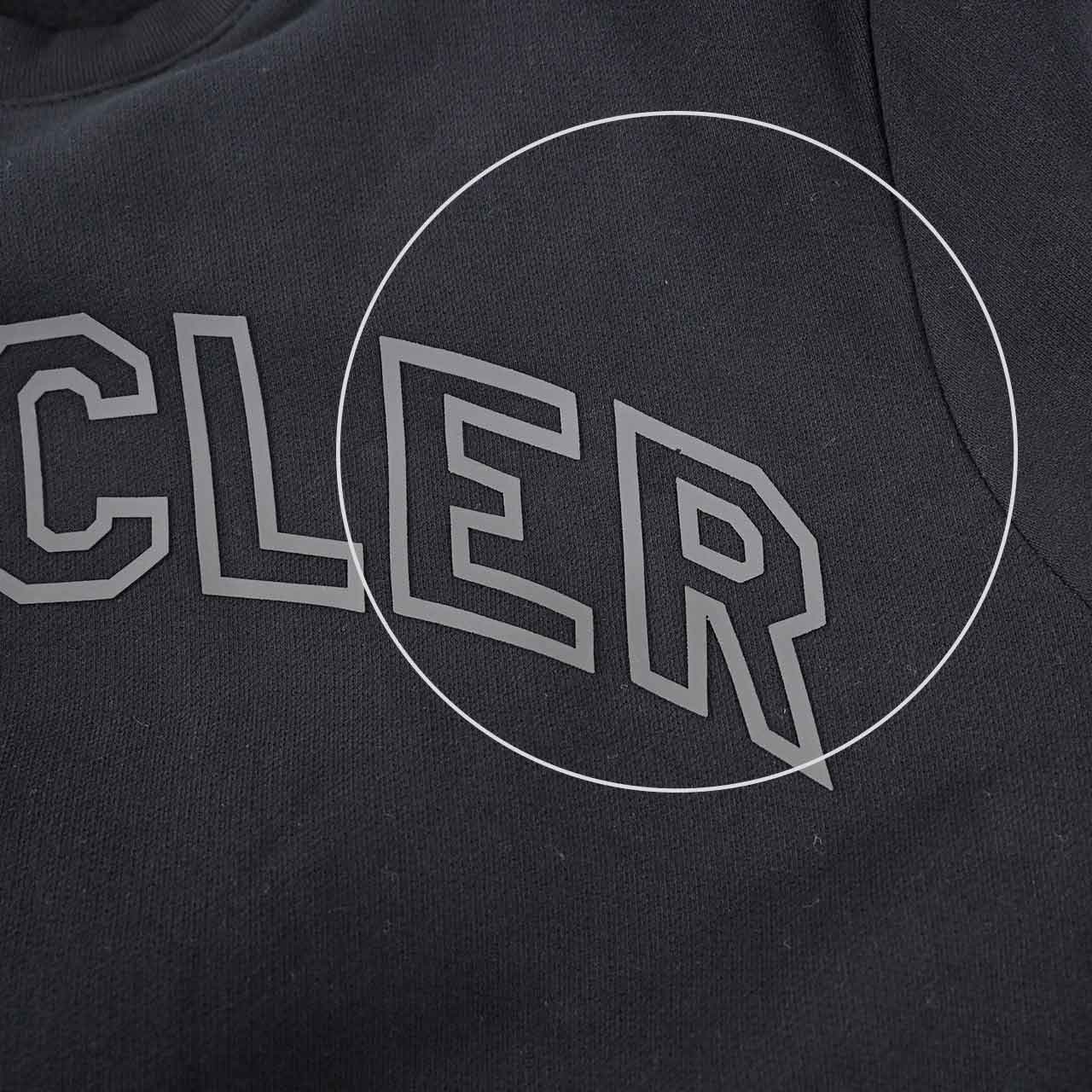 モンクレール MONCLER トレーナー 091　8G00005 899WC 999 ワケアリ ブラック メンズ レディース