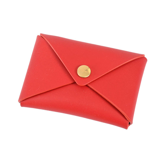 イルビゾンテ IL BISONTE 名刺入れ SCC098 RE184H Castagno Rosa ワケアリ レッド メンズ レディース