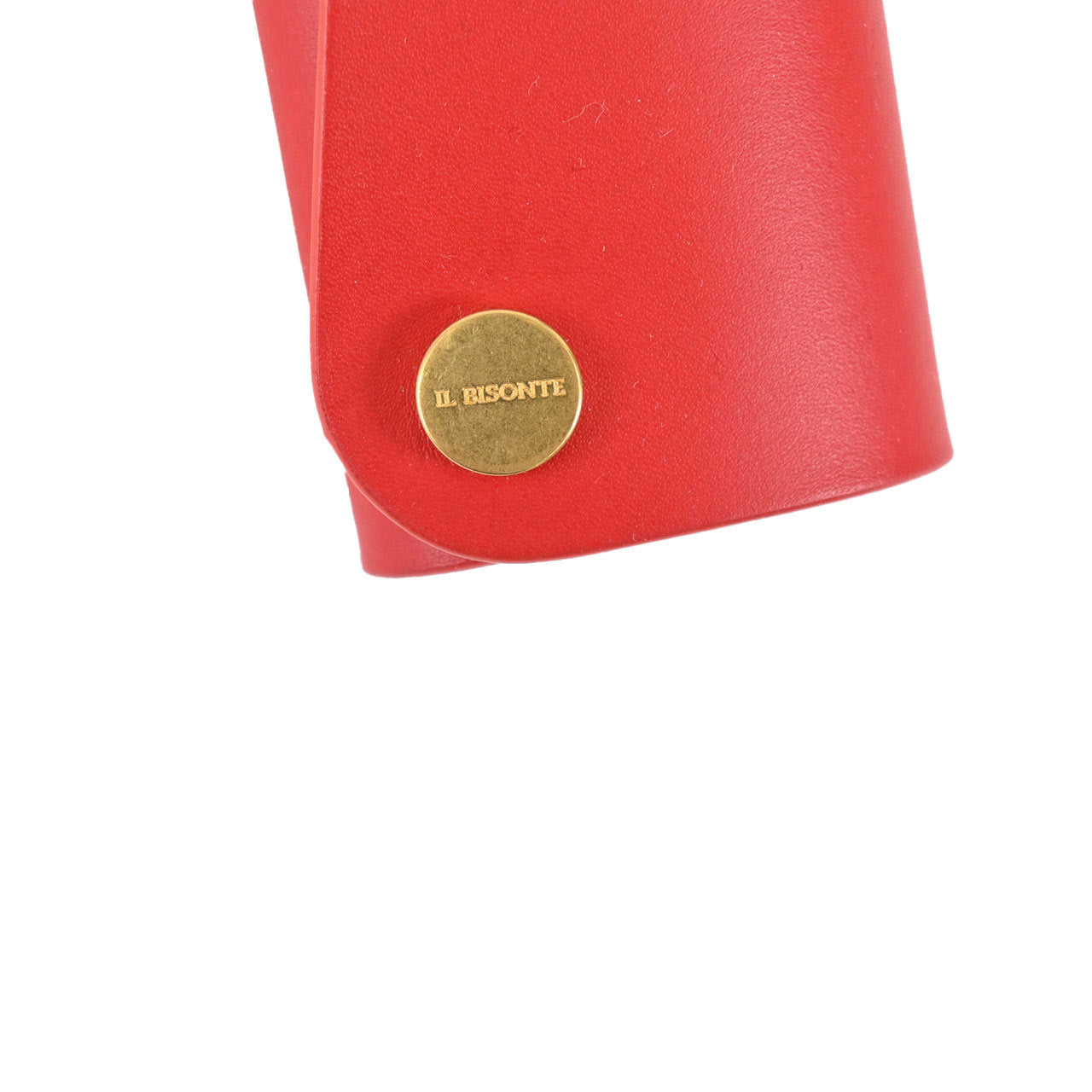 イルビゾンテ IL BISONTE キーケース SKH115 RE184H Castagno Rosa ワケアリ レッド メンズ レディース