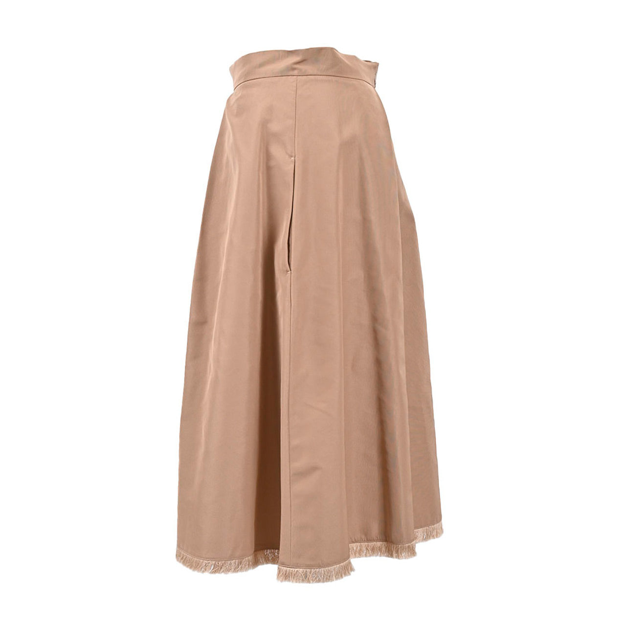 MAX MARA STUDIO マックスマーラ ステュディオ スカート PIER 61010207 18 ワケアリ ベージュ レディース 【訳アリセール 最終価格】