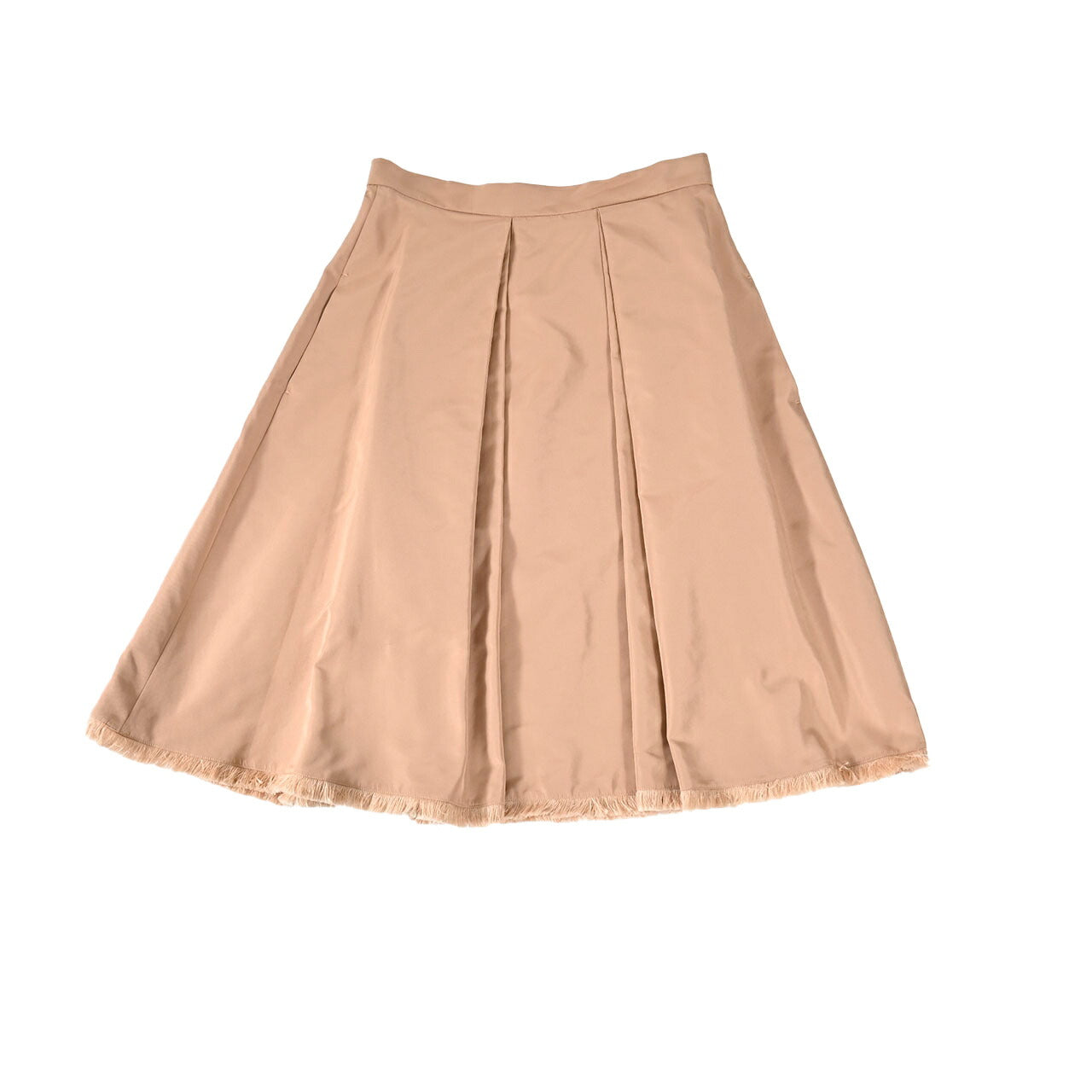 MAX MARA STUDIO マックスマーラ ステュディオ スカート PIER 61010207 18 ワケアリ ベージュ レディース 【訳アリセール 最終価格】
