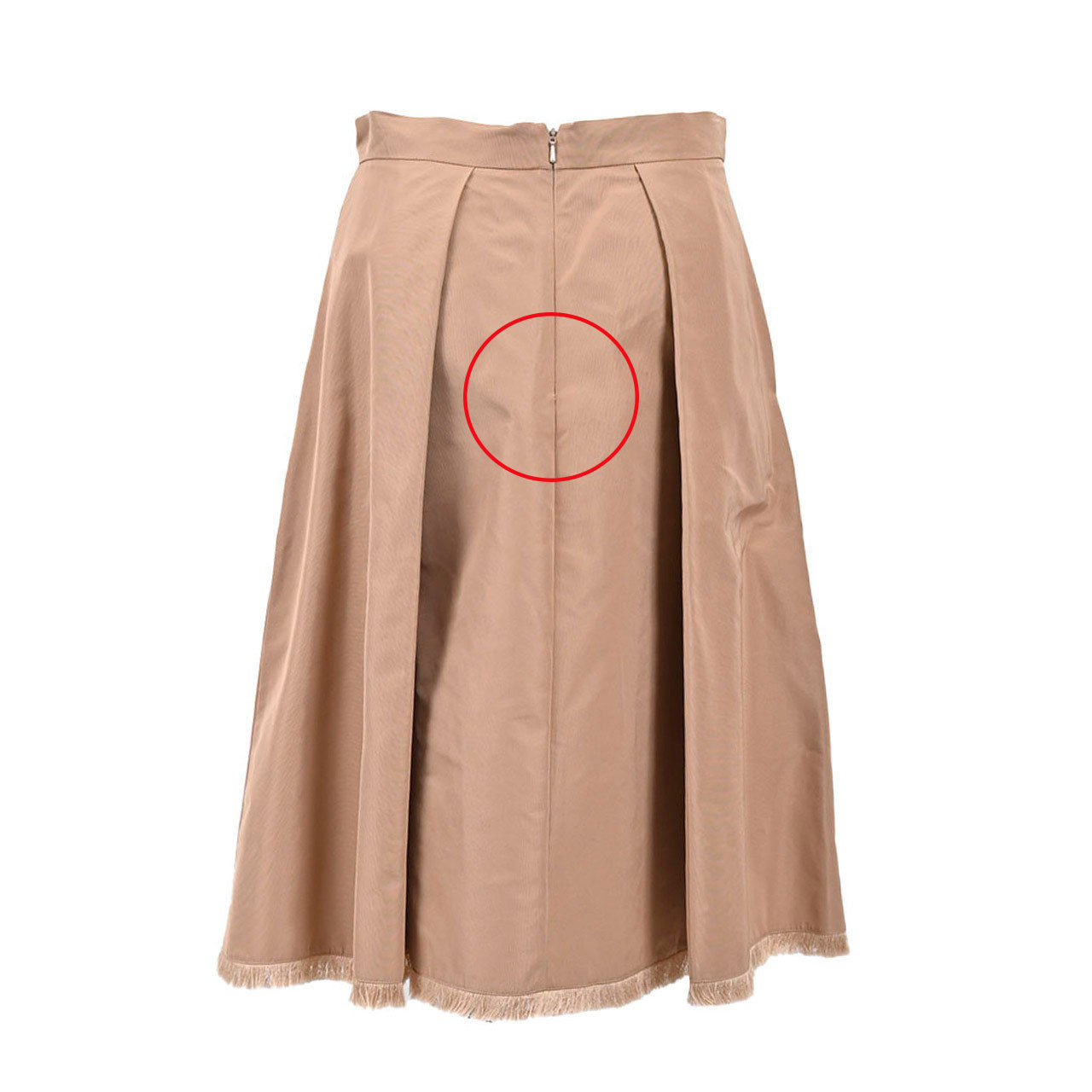 MAX MARA STUDIO マックスマーラ ステュディオ スカート PIER 61010207 18 ワケアリ ベージュ レディース 【訳アリセール 最終価格】