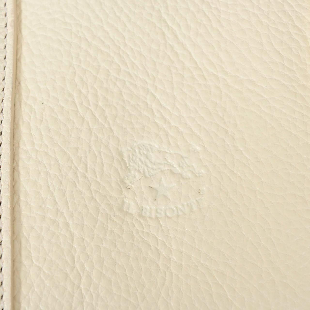イルビゾンテ IL BISONTE ショルダーバッグ BBO002 PV0001 192 ワケアリ ホワイト メンズ レディース ユニセックス 【新品 訳あり 返品交換不可】