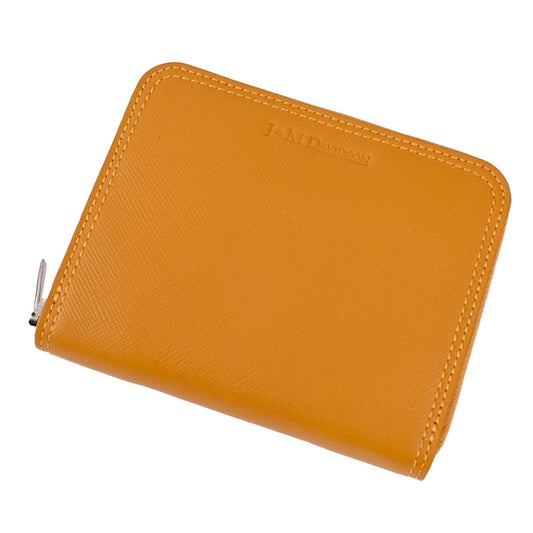 ジェイアンドエム デヴィッドソン J&M DAVIDSON 折財布 10224N 7495 MUSTARD 5200 ワケアリ イエロー メンズ レディース