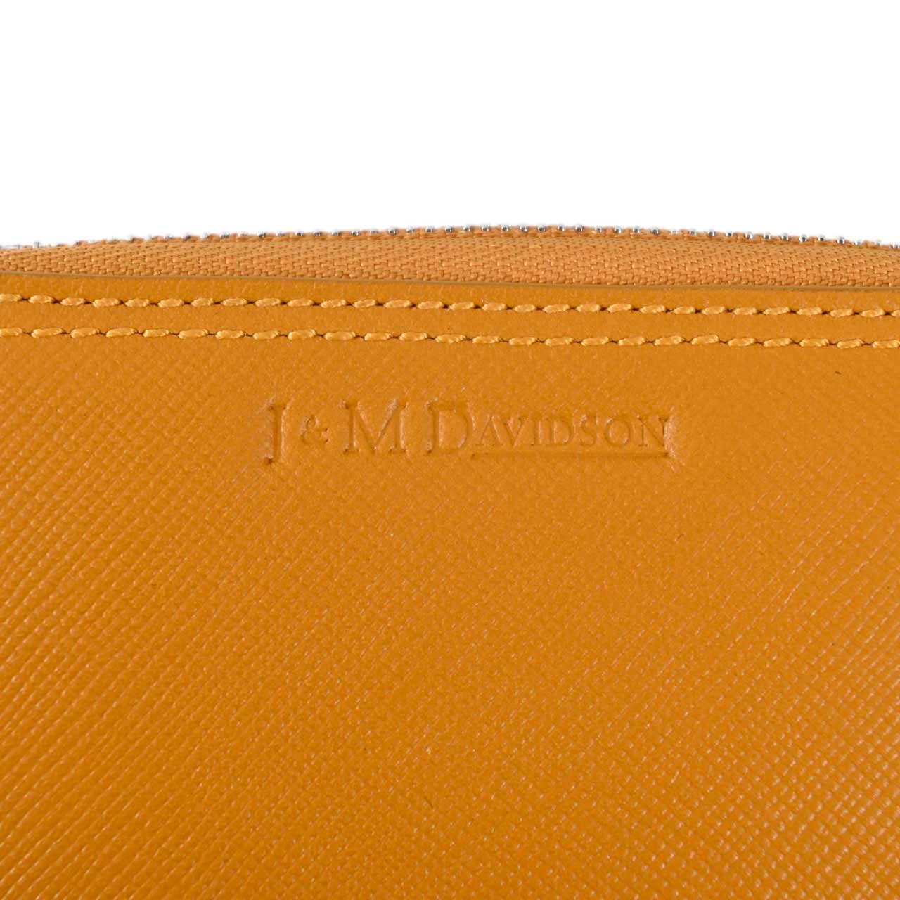 ジェイアンドエム デヴィッドソン J&M DAVIDSON 折財布 10224N 7495 MUSTARD 5200 ワケアリ イエロー メンズ レディース ユニセックス 【新品 訳あり 返品交換不可】