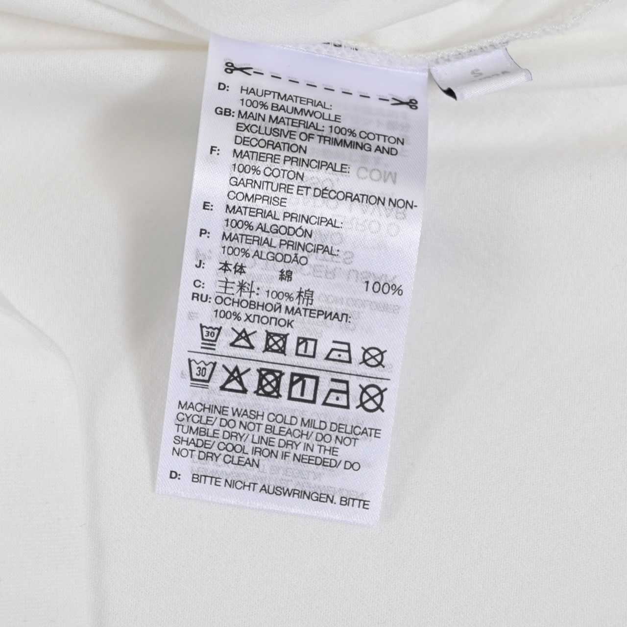 ワイスリー Y-3 Tシャツ M 3S SS TEE JM7845 ワケアリ ホワイト メンズ レディース